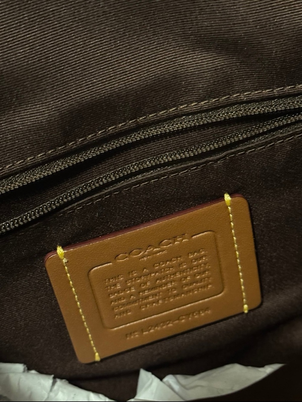 Coach large laurel maple - Picture 4 of 5